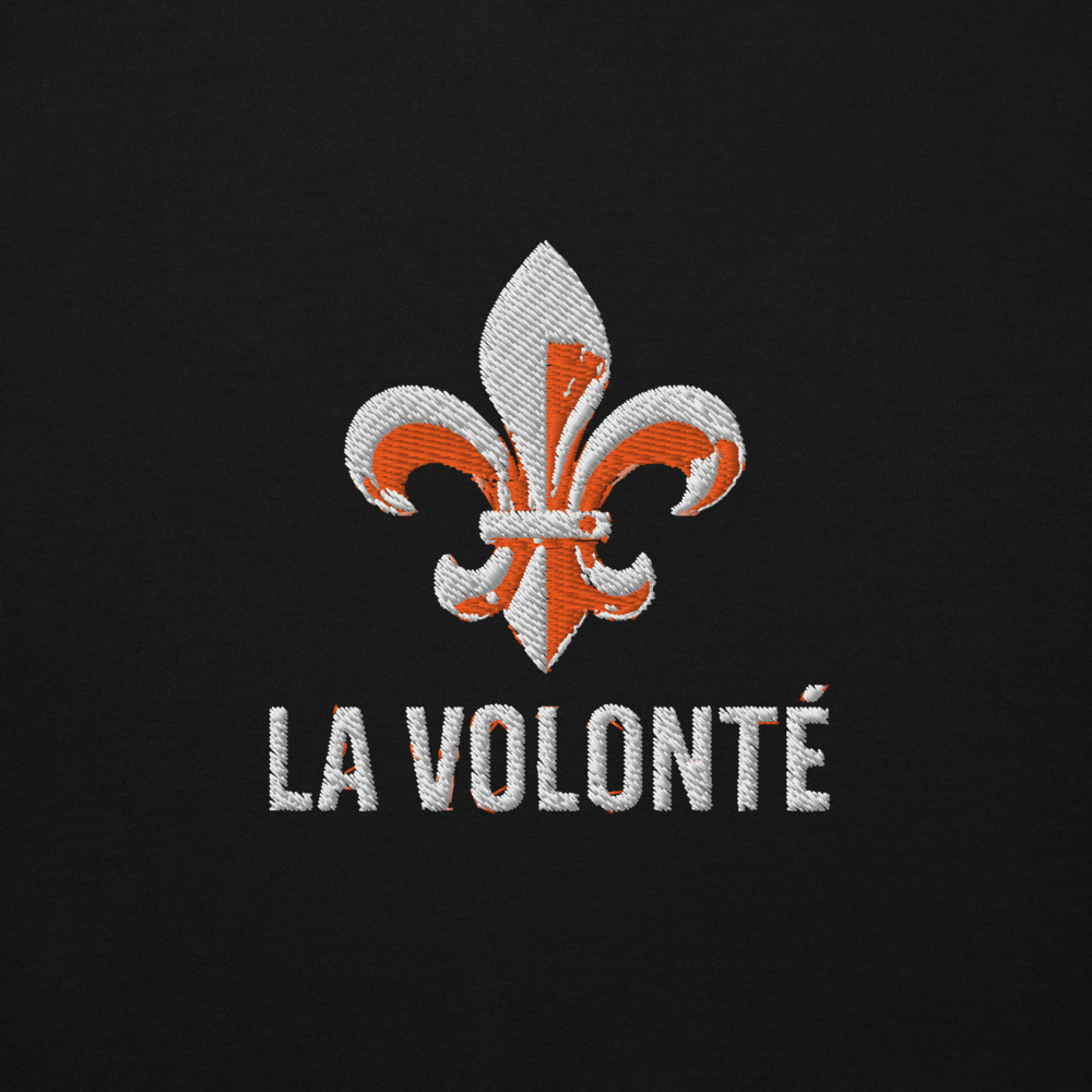 Hoodie – Sablier · Noir · La Volonté