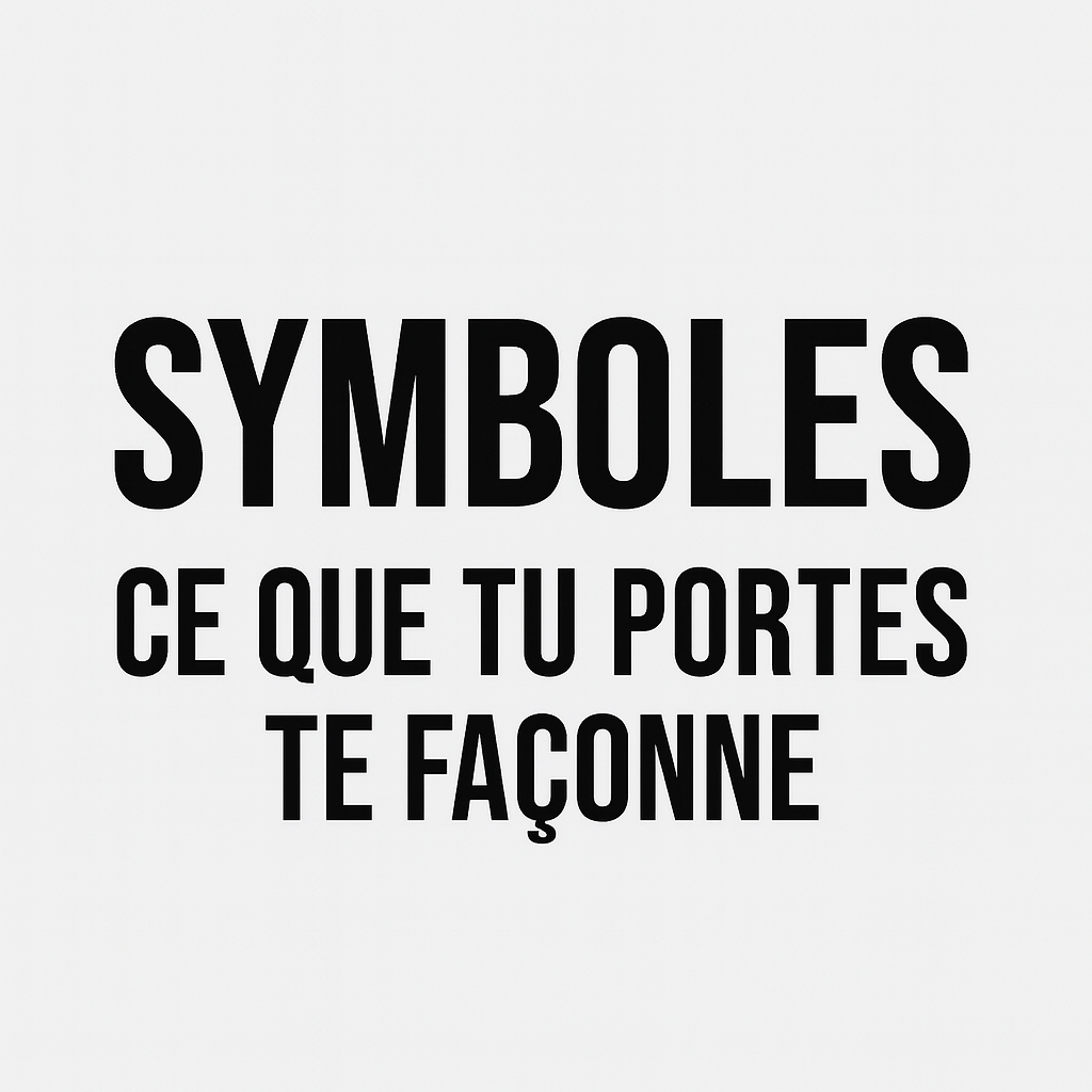 Symboles — Ce que tu portes te façonne