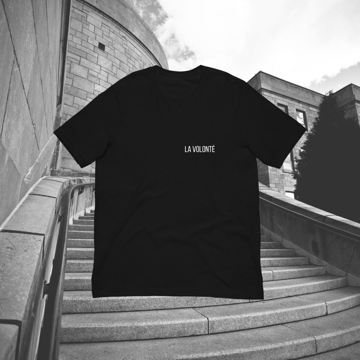 T-shirt (noir) – Première Édition · La Volonté