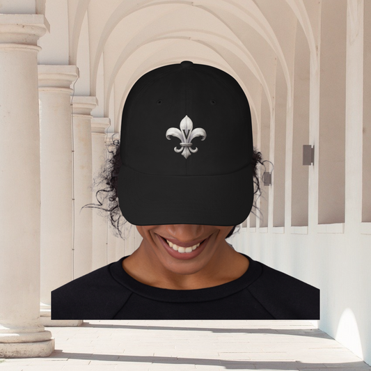 Casquette – Fleur-de-lys (Noir) · La Volonté