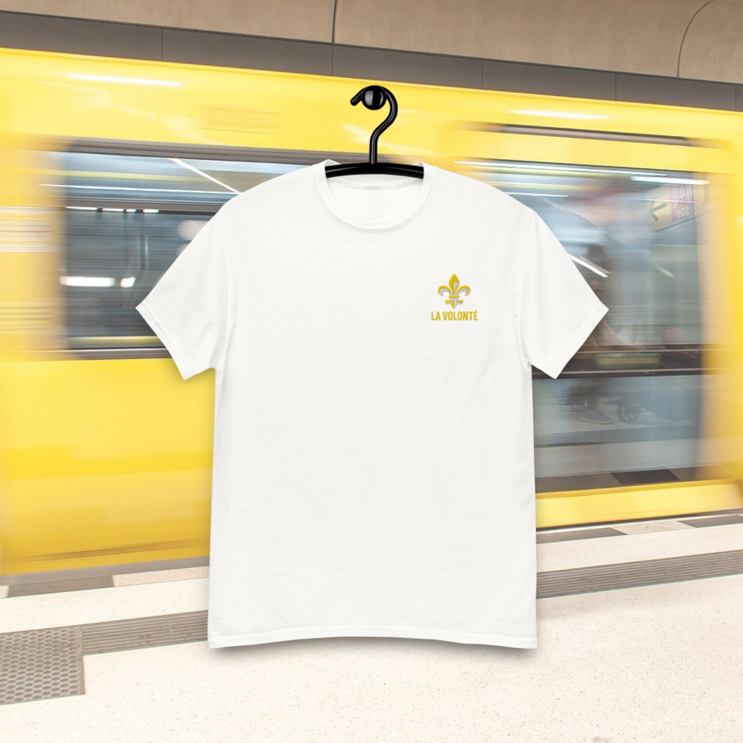 T-shirt Phénix · La Volonté (Noir & Blanc)