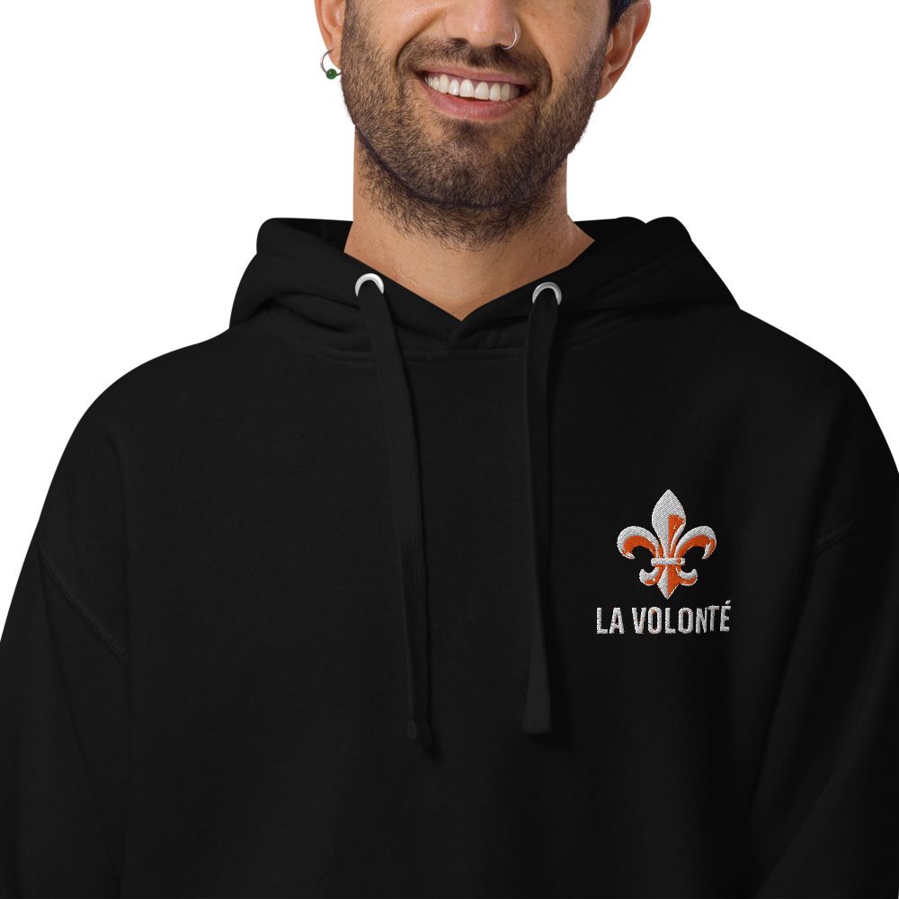 Hoodie – Sablier · Noir · La Volonté