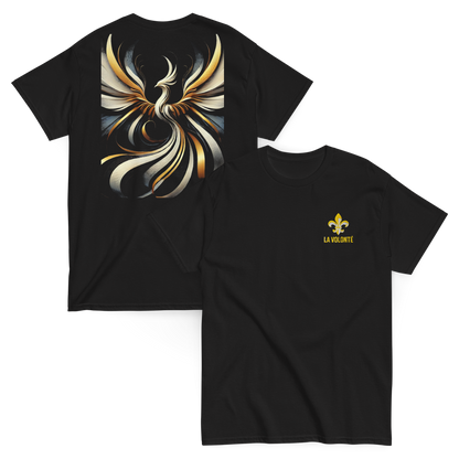 T-shirt “La Volonté” – Phénix Renaissance (Dos + Logo Avant)